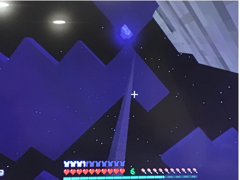 The tallest Minecraft dirt tower ever made in survival!