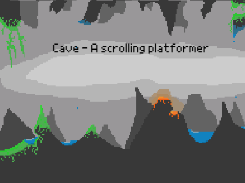 Caves - A scrolling platformer