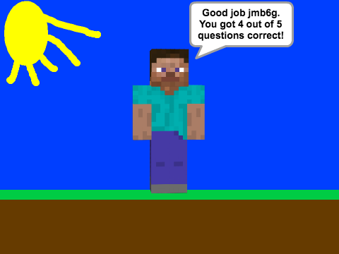 Minecraft quiz