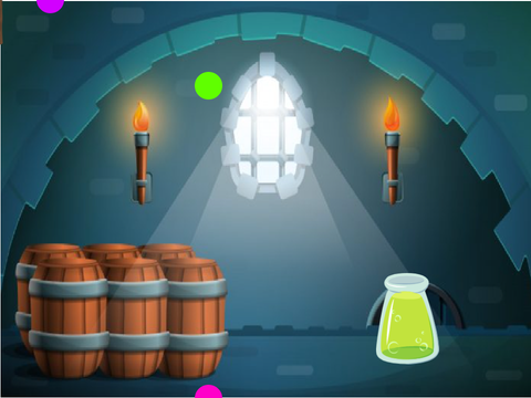 Catch the magic orbs!