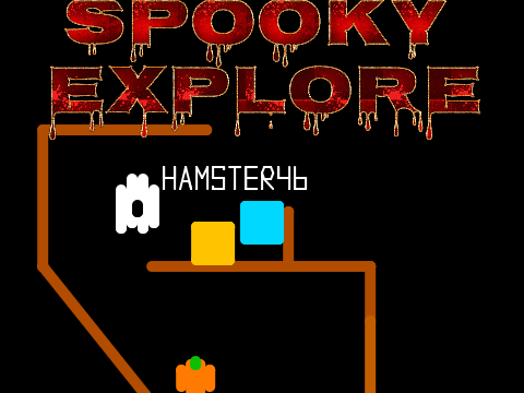 Spooky Explore, a 100% pen exploration platformer    #Games #All