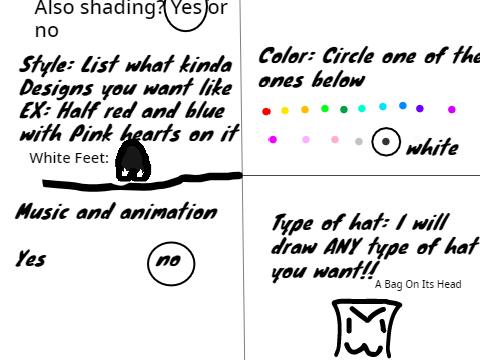 Custom Among Us OC's (fill out sheet) remix