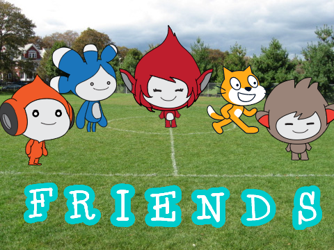 scratch friends