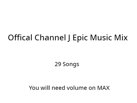 Awesome Channel J Music Mix