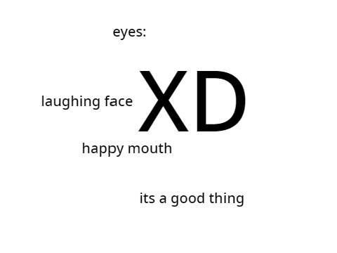 What does XD mean? remix