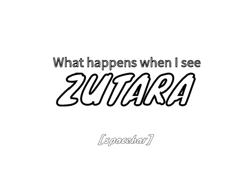 What happens when I see Zutara