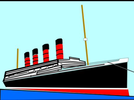 Lusitania Drawing