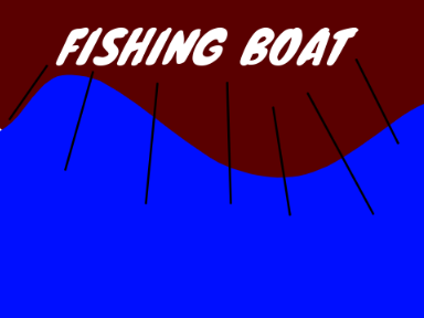 The last fish in the world. A game about overfishing and polluting.