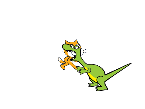 Dino takes over the world!