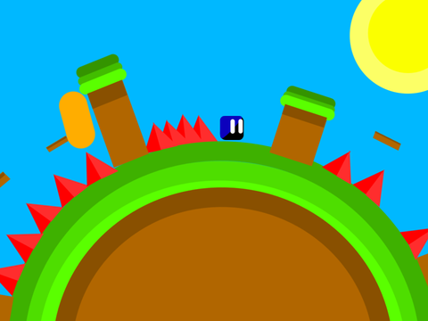 Grass || a 360 degree platformer (Mobile Friendly)