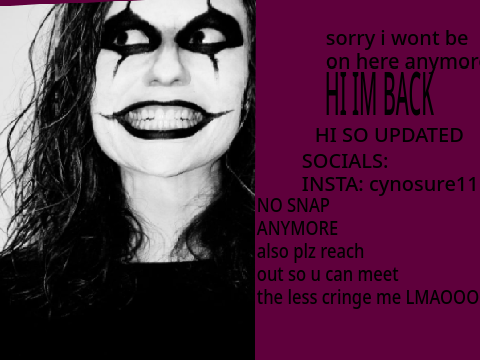 my socials! hopefully this does not get taken down or sum-