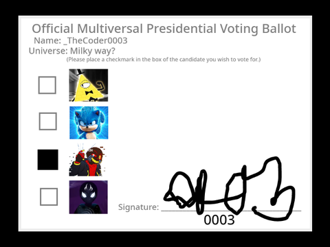 MY VOTE FOR GM