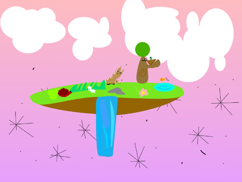 Mystical island- My Art Entry