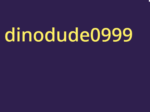 dinodude0999 intro simple and easy 