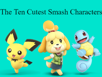 The Ten Cutest Smash Fighters