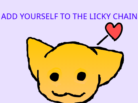 Add Yourself to the Licky Chain!<3 remix remix
