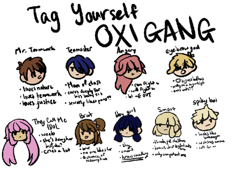 Tag Yourself [ Oxiclean Dilemma ]