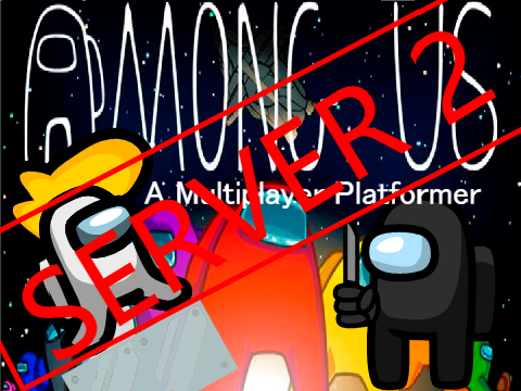 ☁ Among US ☁ || A Multiplayer Platformer Server 2                       #all #games  