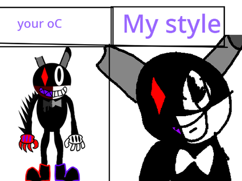 I will redraw your OC my styel