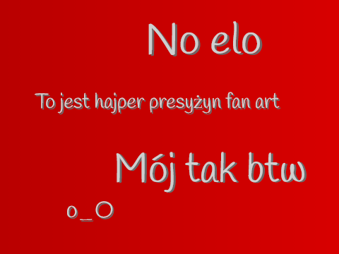 Praca na konkurs + beka *wszystko dla lukasa*