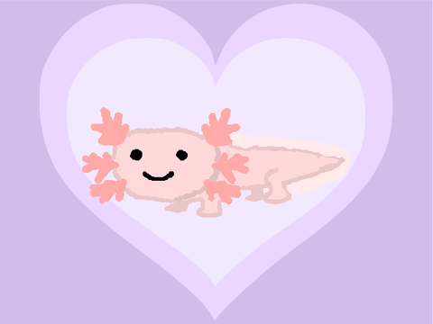 The Very Cute Axolotl
