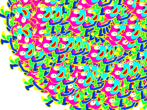 rainbow cat craziness