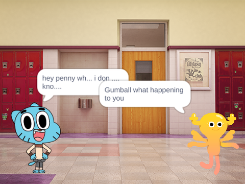 Gumball and penny