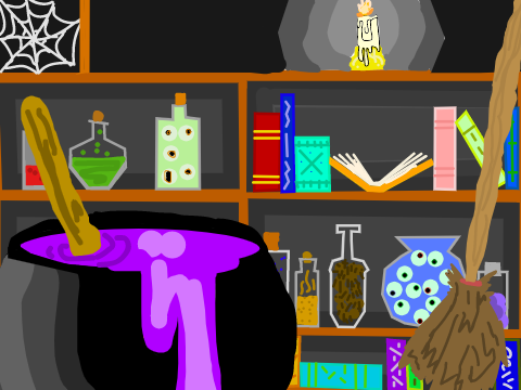 Witches Potion Room