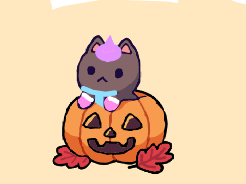 Autumn Cat  