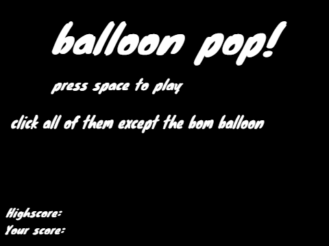 balloon pop!!(binnabooooooo)  
