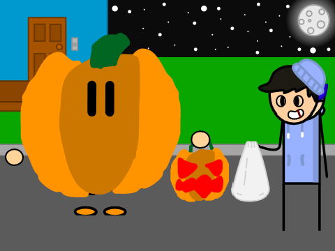 Add Yourself Trick or Treating! remix