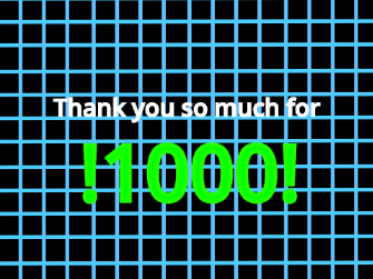 !!!1000 FOLLOWER SPECIAL!!! =D