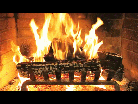 Christmas Fireplace /w music