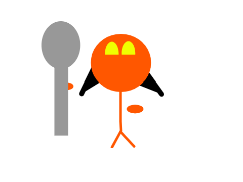 stupid dumb wrong spoon