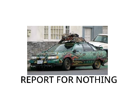 Your car if you..