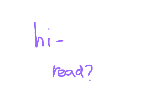 Some writing ;w;