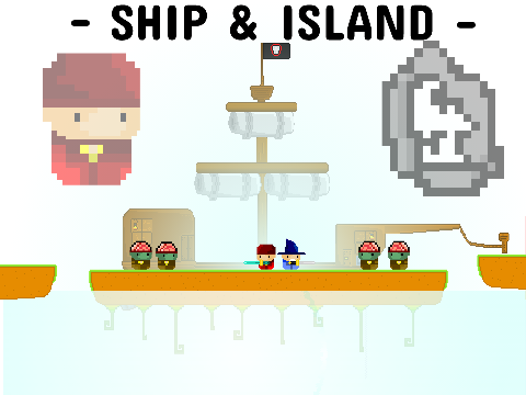 -- Ship & Island --