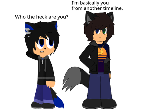 I'm kinda out of ideas so here's Nexo meeting his old/2020 self.