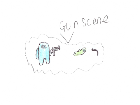 among us killing part 1(gun)