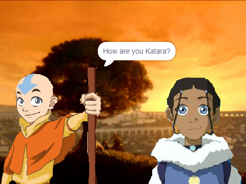 Aang and Katara-Talk to them-Choose who you are