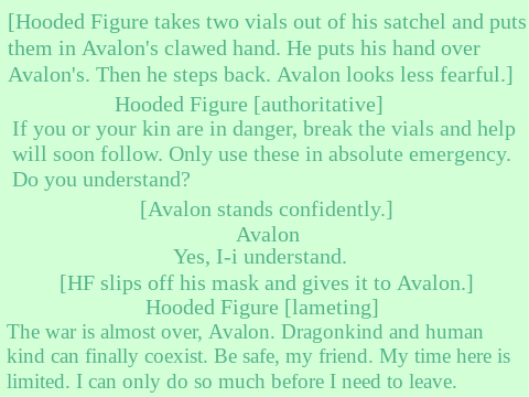 Dragon's Heir- Prologue LINES