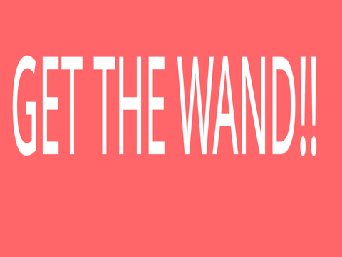 Get the Wand!