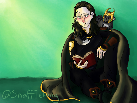 loki // marvel art collab