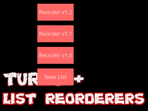 TURDS++ list reorderers v1.0 - v.1.2