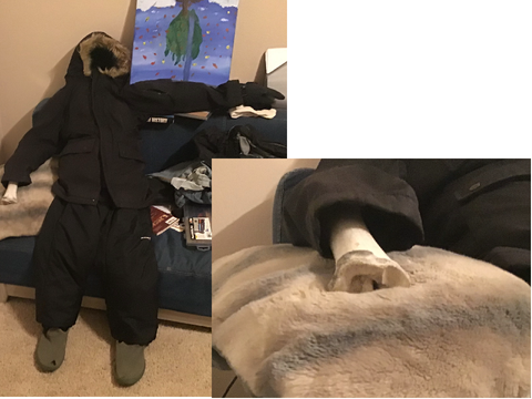 Fake Figure I Maðe for Halloween