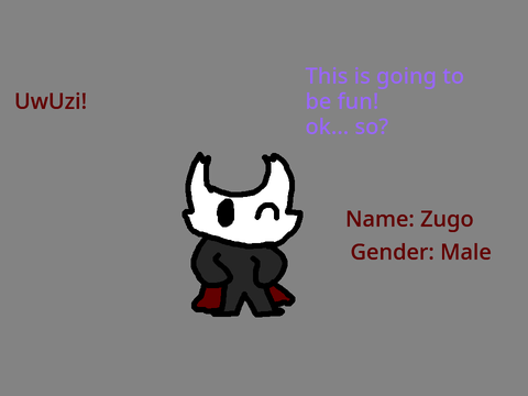 Voice audition for Zugo