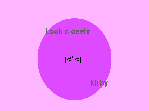 psssttt... kirby