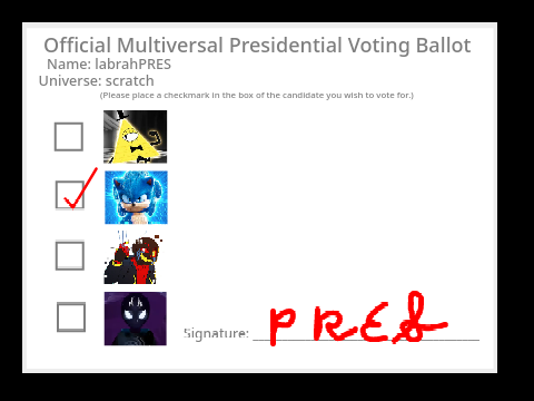 Vote For GM remix
