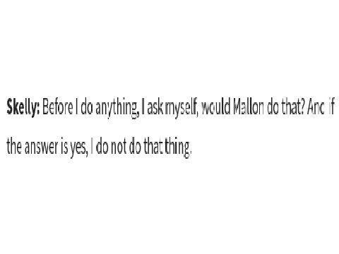 skelly is a wise man