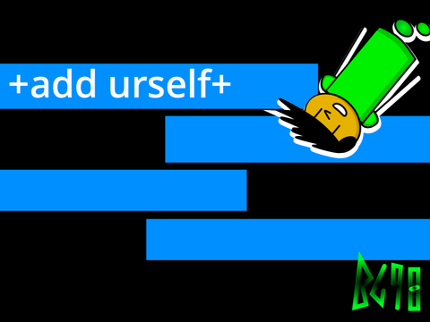 + add yourself getting smacked+